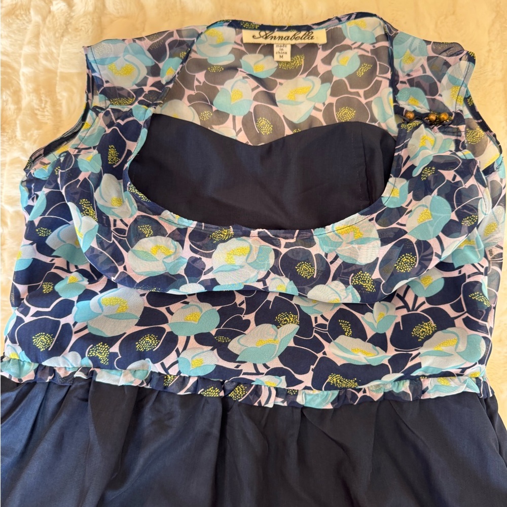 NWOT Annabella Sleeveless Lined Dress - Picture 5 of 11